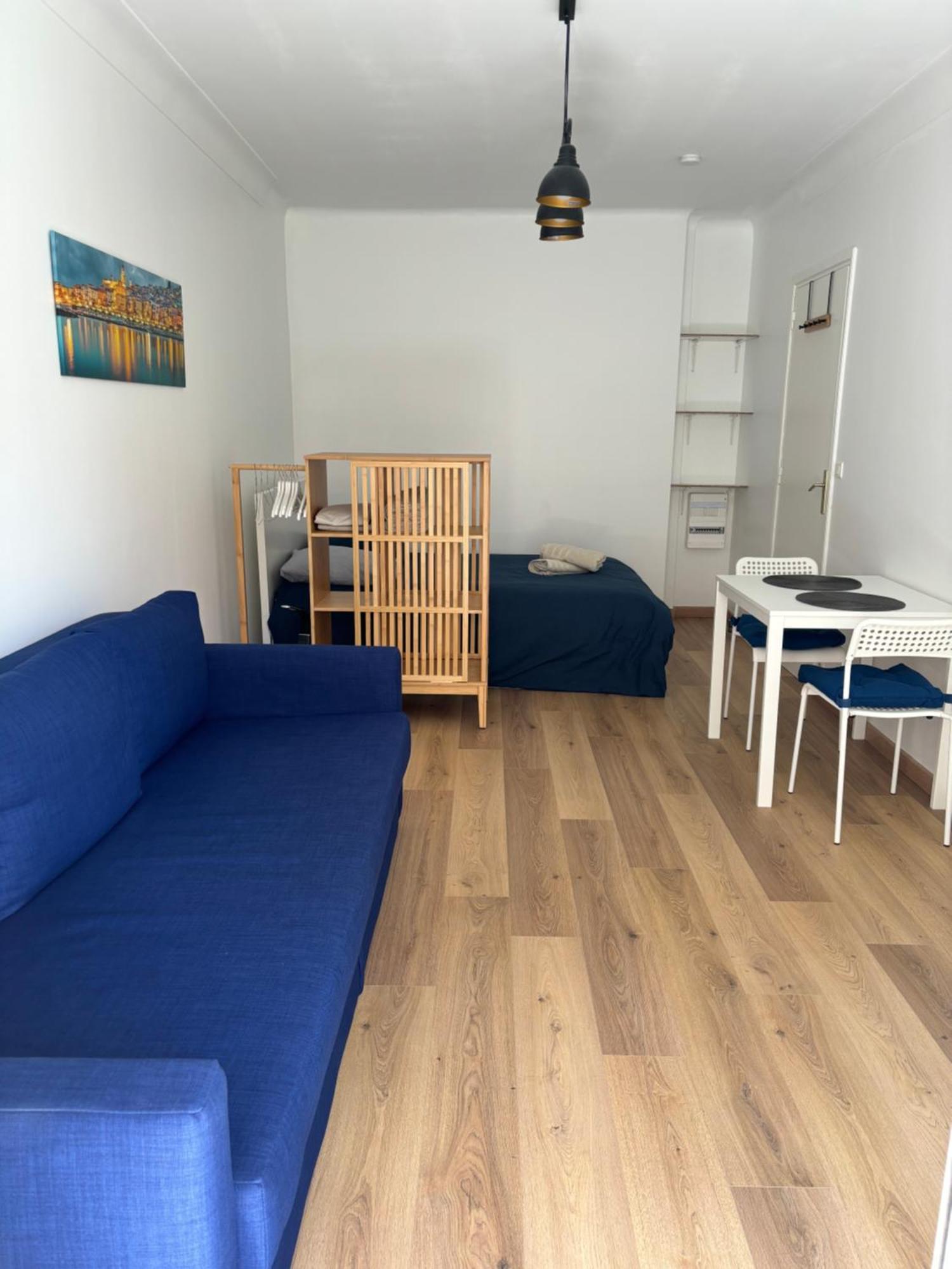 Studio 2 Etoiles A Menton Pour 4 Personnes Bagian luar foto